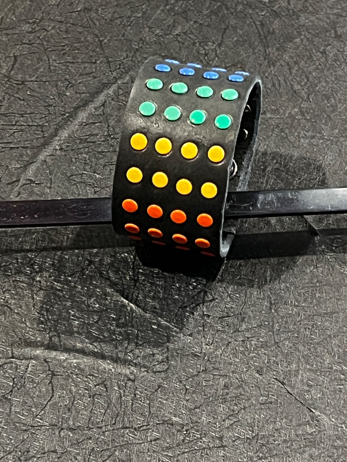 Pride studded cuff